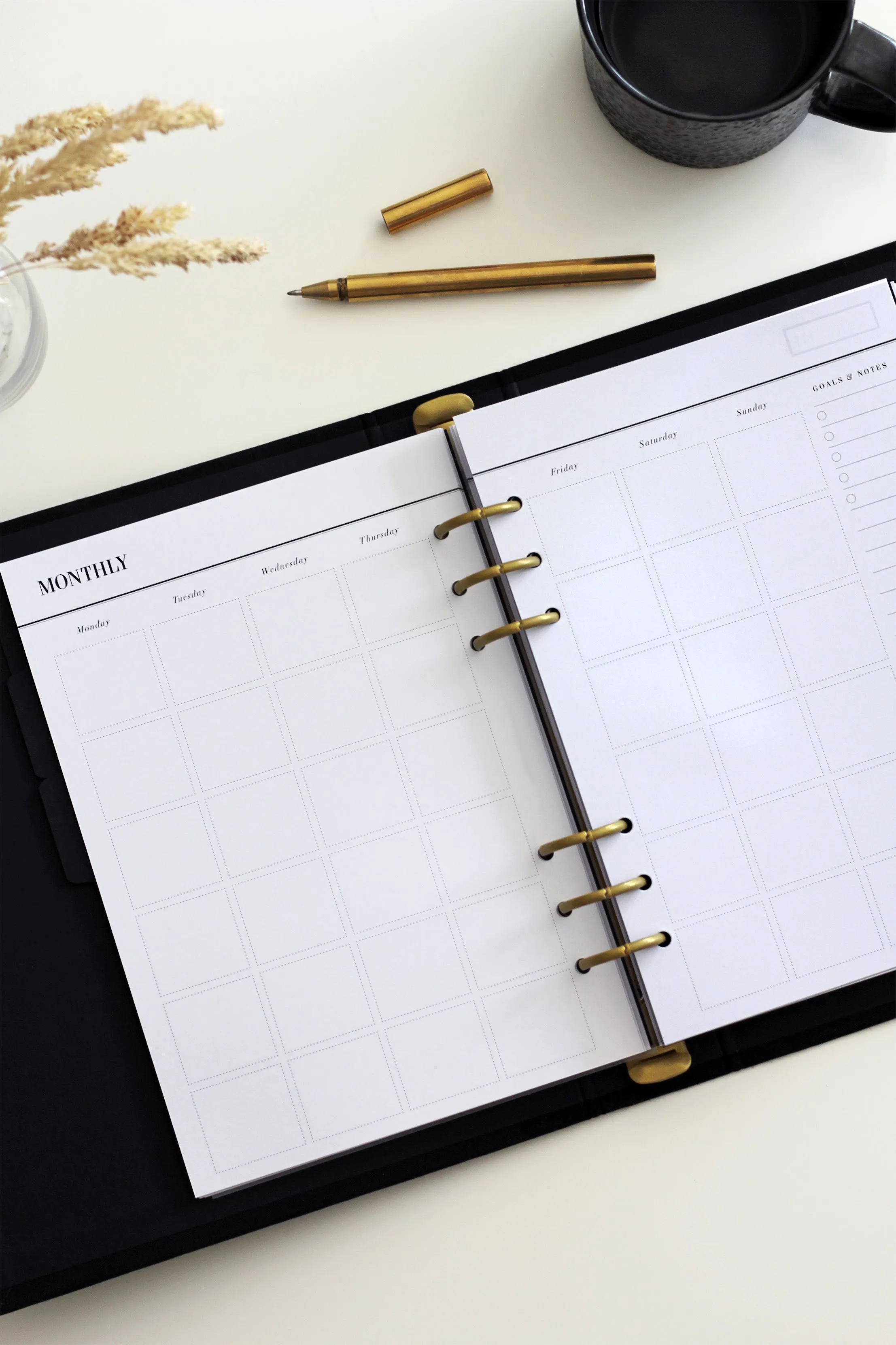 12 Month Undated Inserts | A5 Planner Inserts