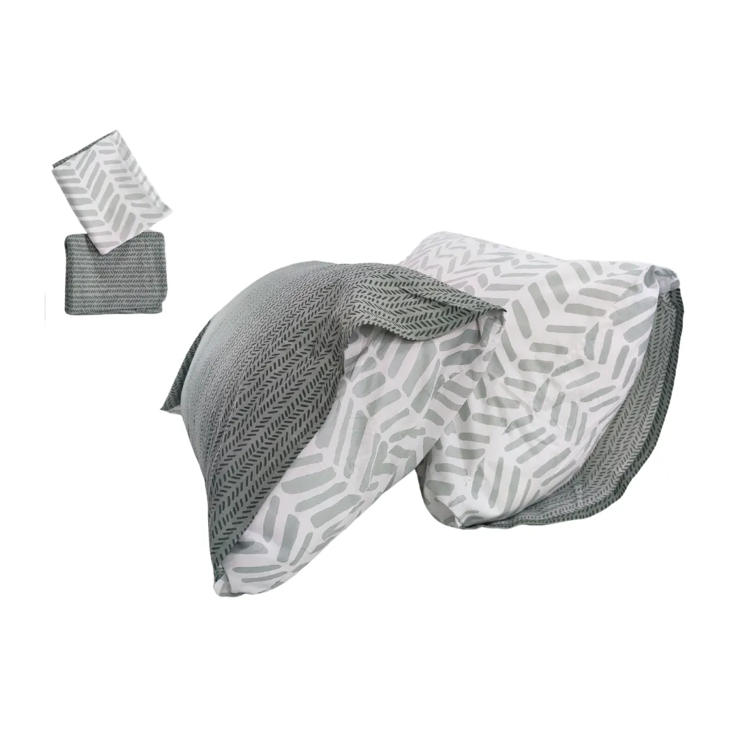 3PC Bedsheet Set (KING) | 100% - Evergreen FREE BOLSTER CASE