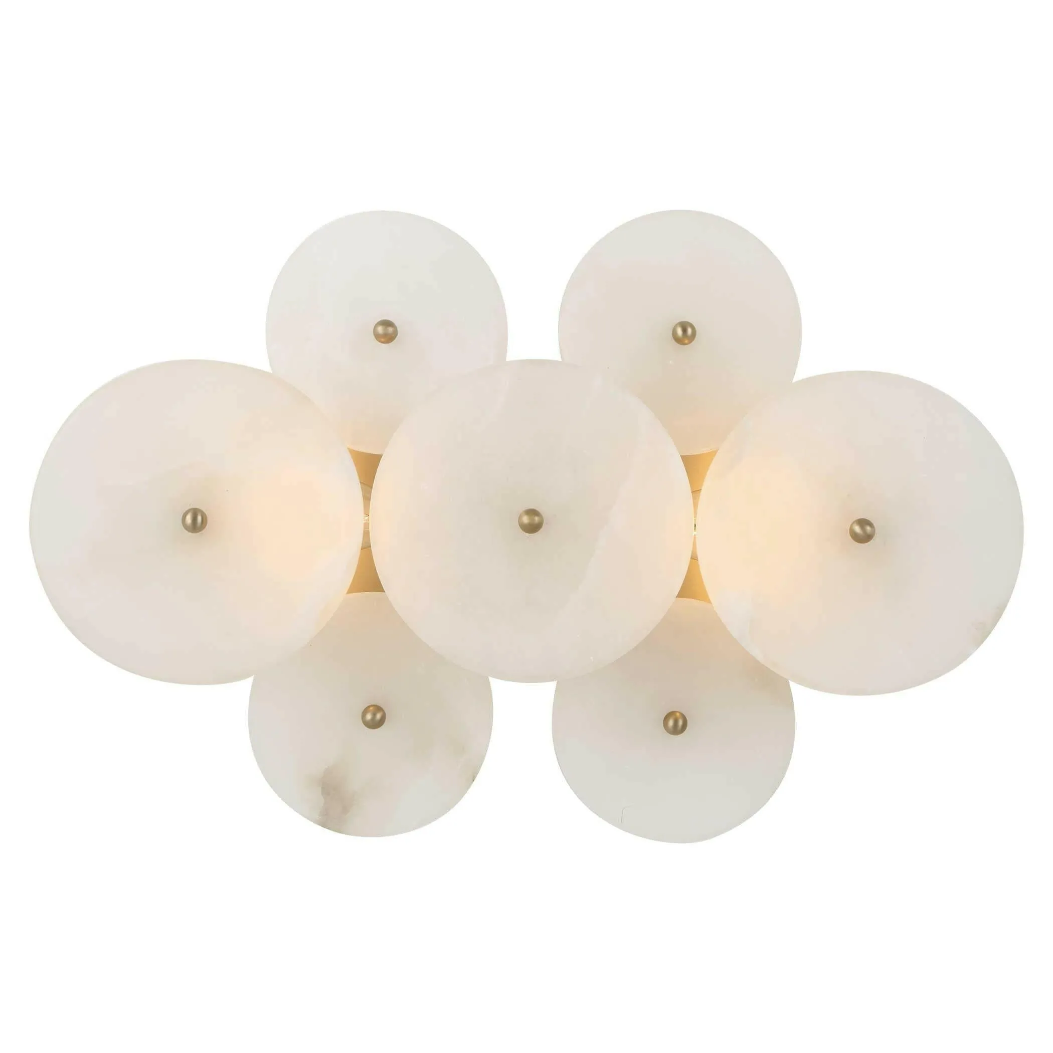 Alabaster Radiance Wall Light