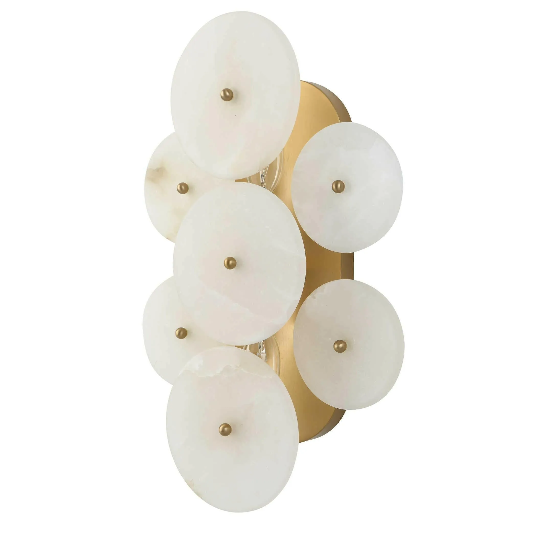 Alabaster Radiance Wall Light