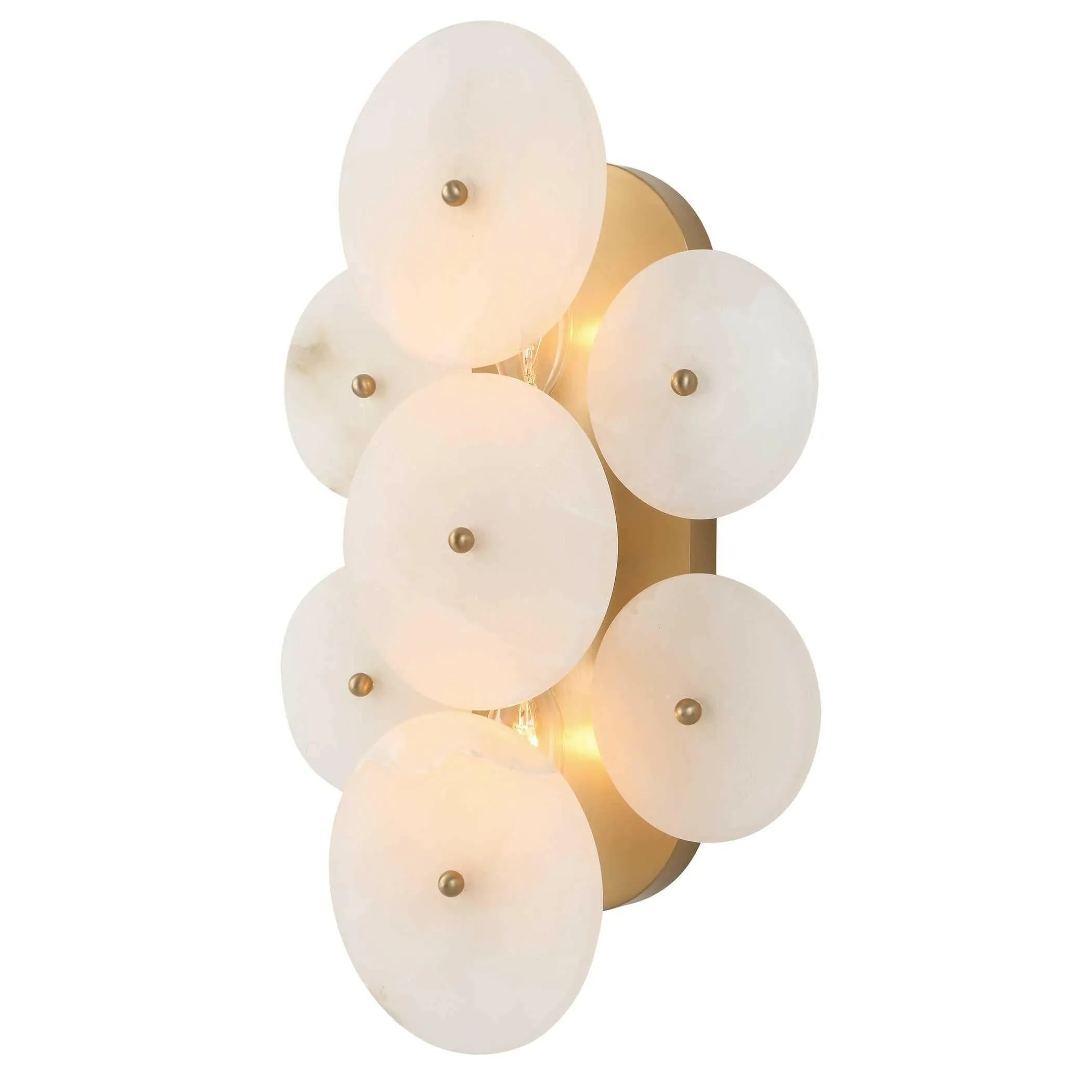 Alabaster Radiance Wall Light