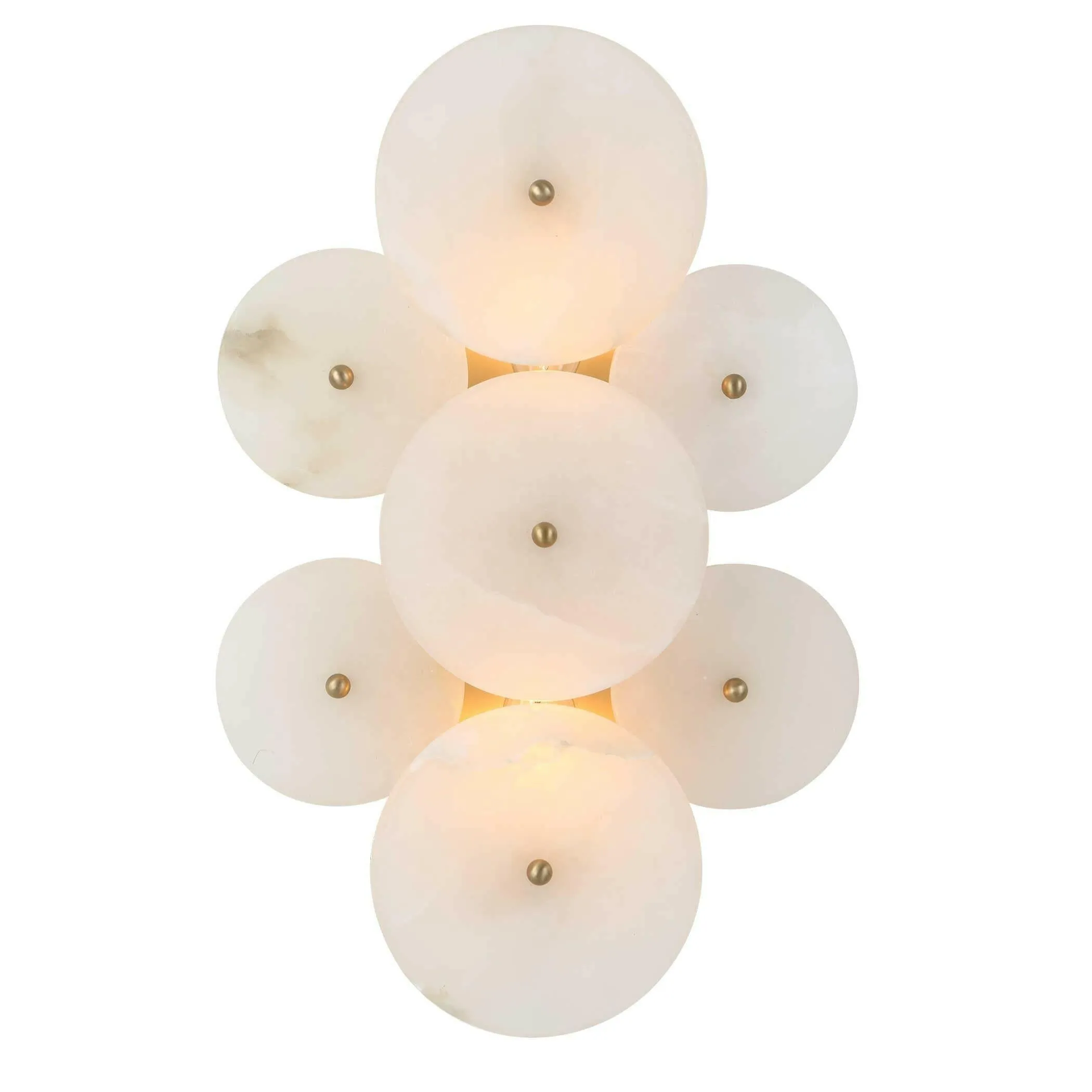 Alabaster Radiance Wall Light