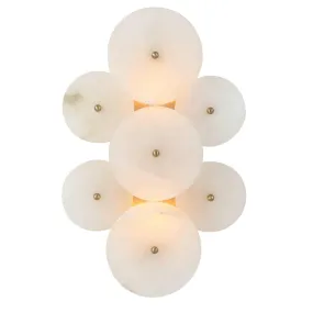 Alabaster Radiance Wall Light
