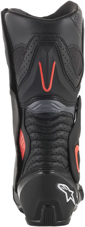 ALPINESTARS SMX-6 v2 Boots - Black/Gray/Red - Vented - US 6.5 / EU 40 2223017-1133-40