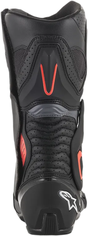 ALPINESTARS SMX-6 v2 Boots - Black/Gray/Red - Vented - US 7.5 / EU 41 2223017-1133-41