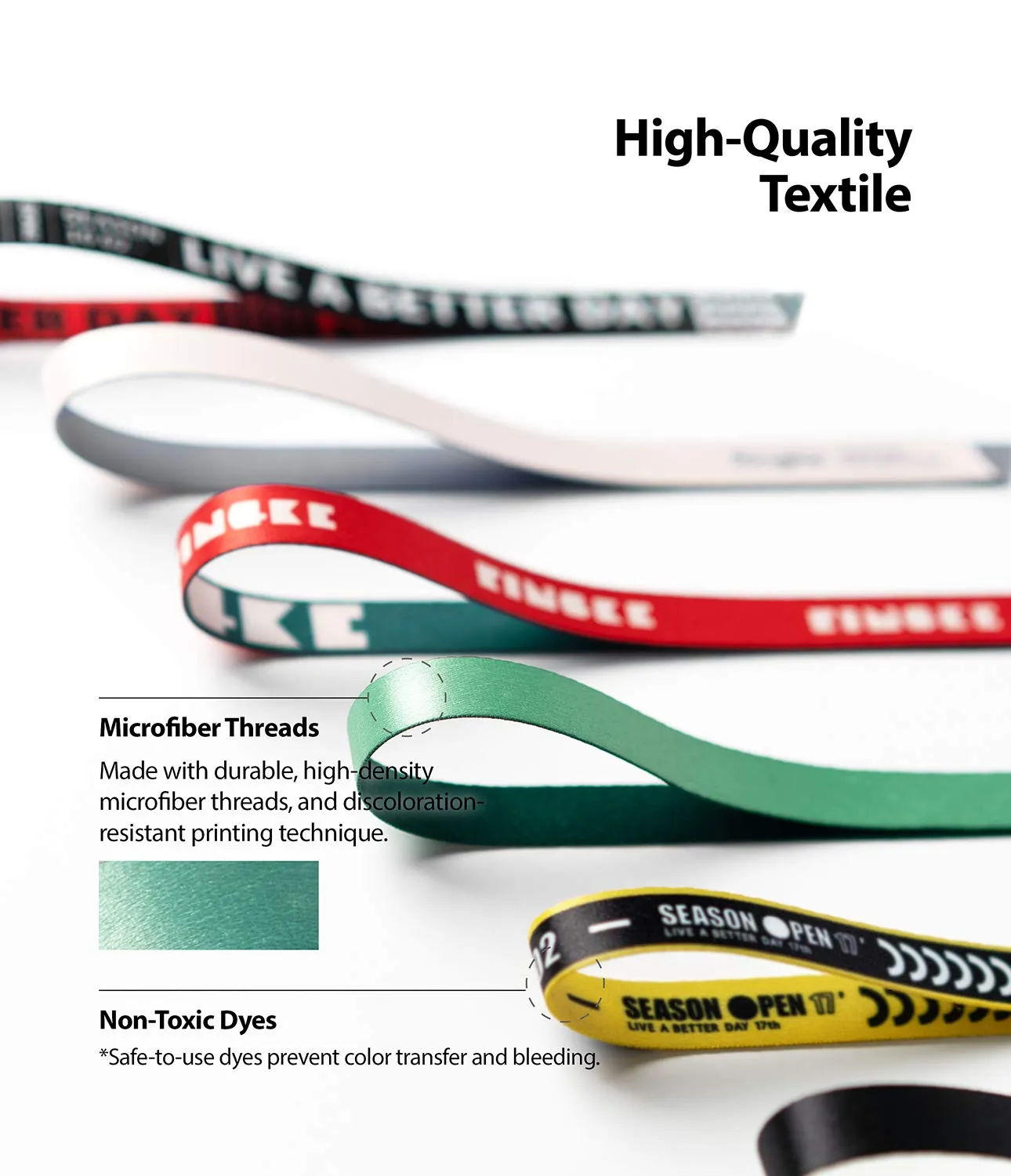 Band Strap - Peacock Green