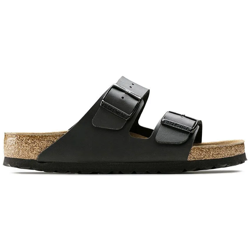 Birkenstock Classic Arizona Birko-Flor Soft Footbed Regular Fit Black