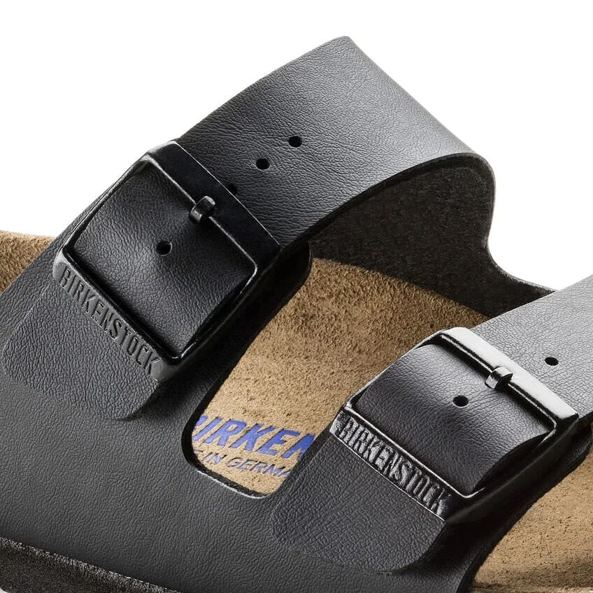 Birkenstock Classic Arizona Birko-Flor Soft Footbed Regular Fit Black