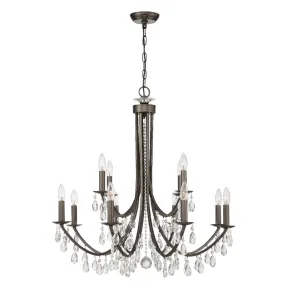 Bronze Magic Crystal Chandelier