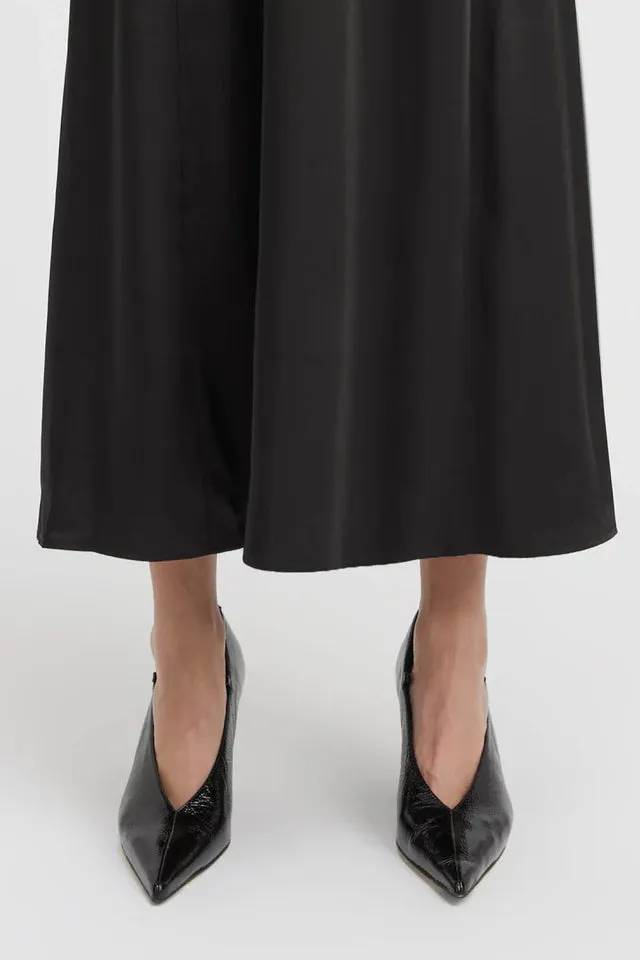 Camilla and Marc Rhys Patent Pump in Black