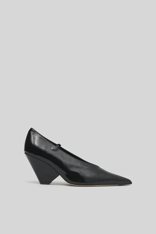 Camilla and Marc Rhys Patent Pump in Black