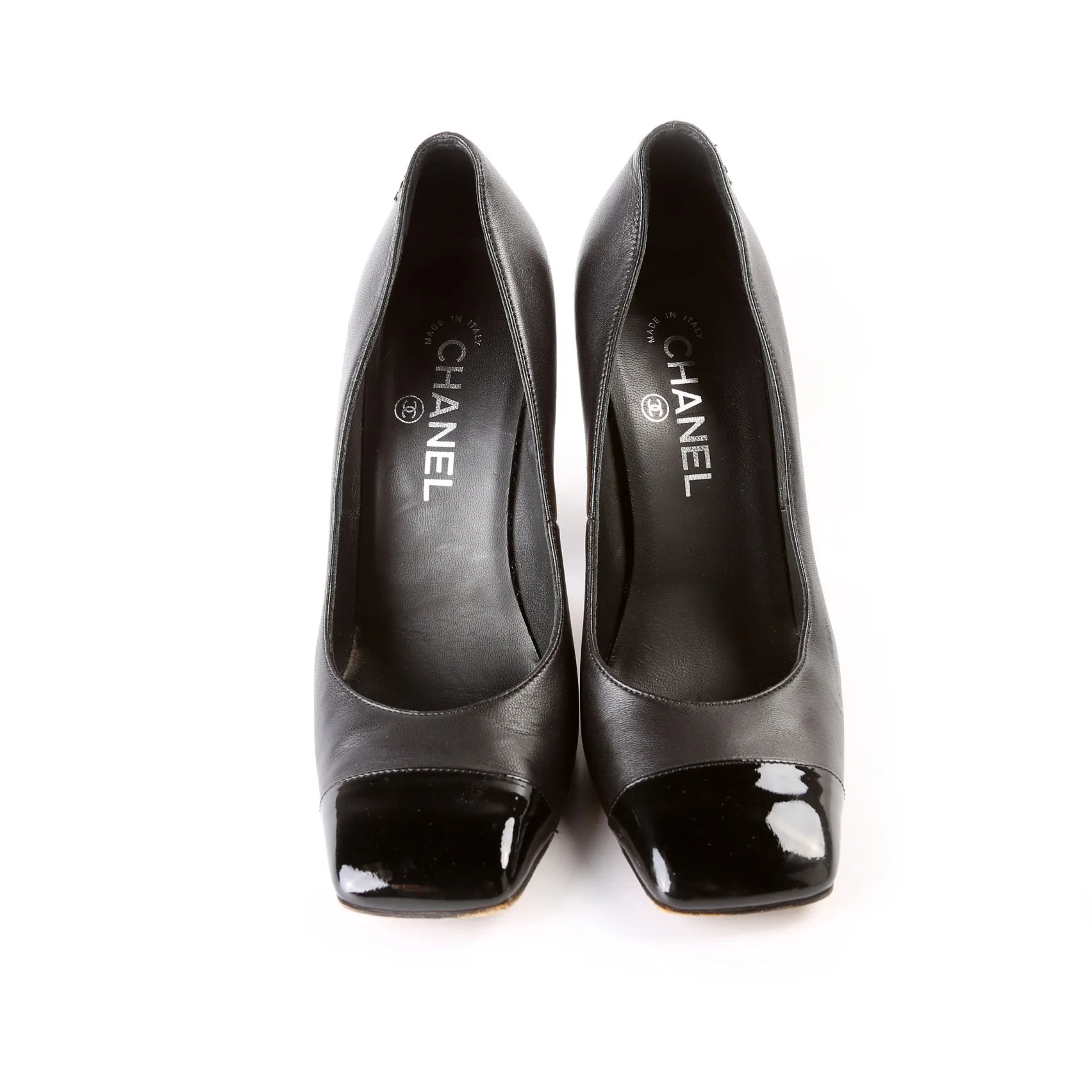 Cap Toe Pumps Size 38.5