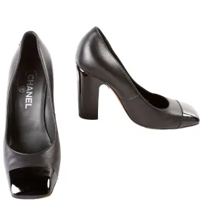 Cap Toe Pumps Size 38.5