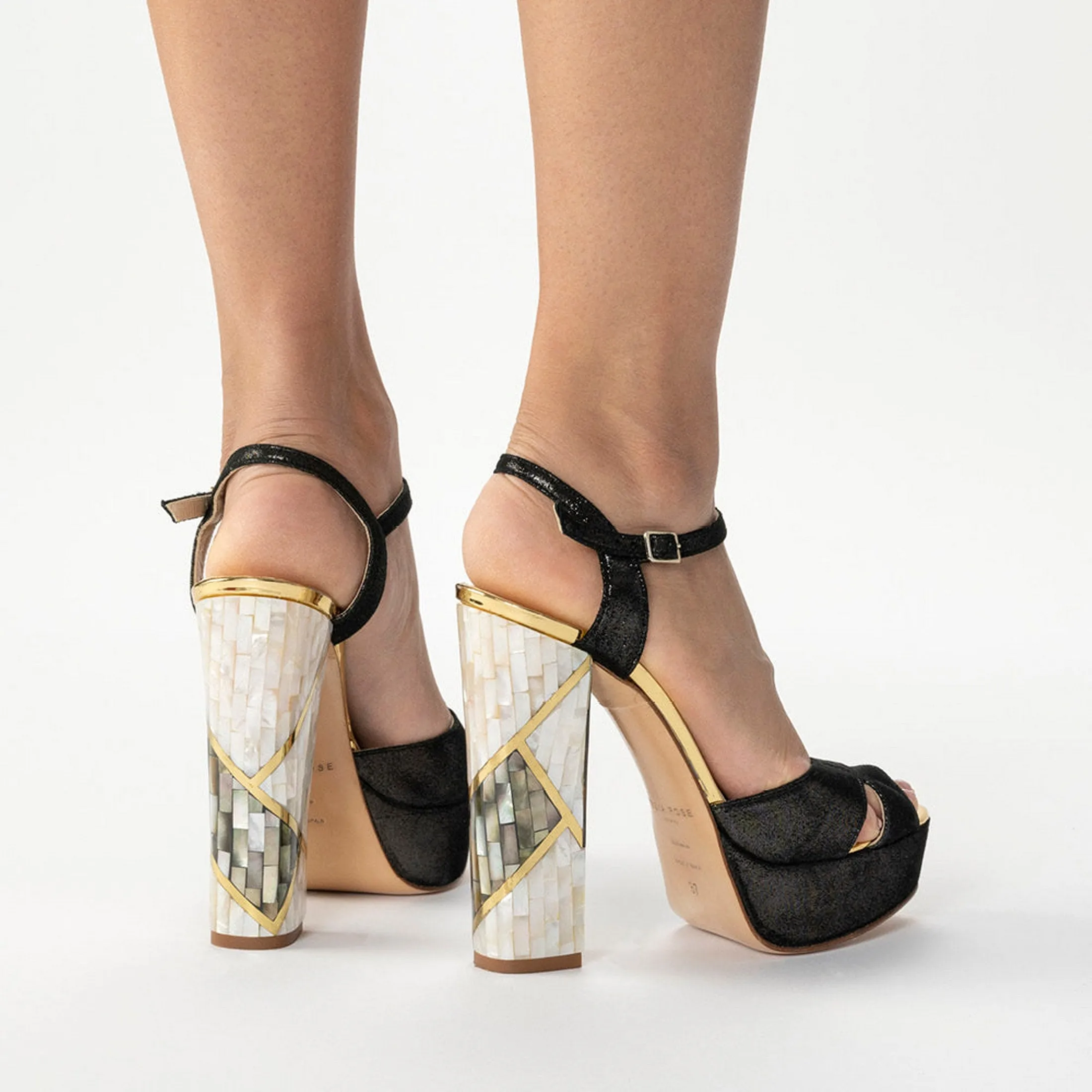 Cher Noir - Pearl Heel