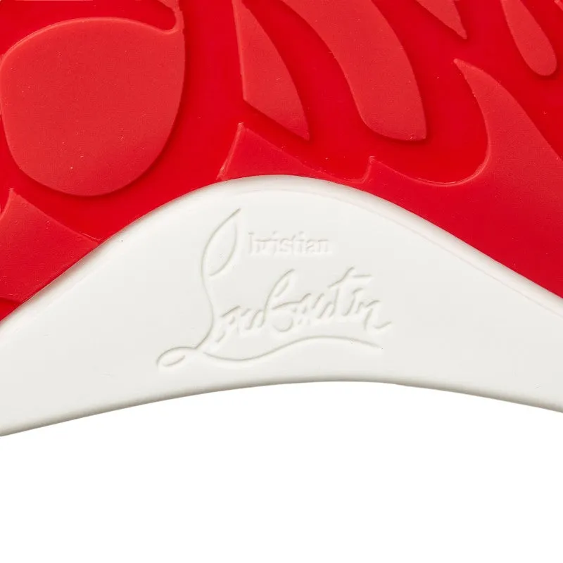 Christian Louboutin Spikes Leather Trainers
