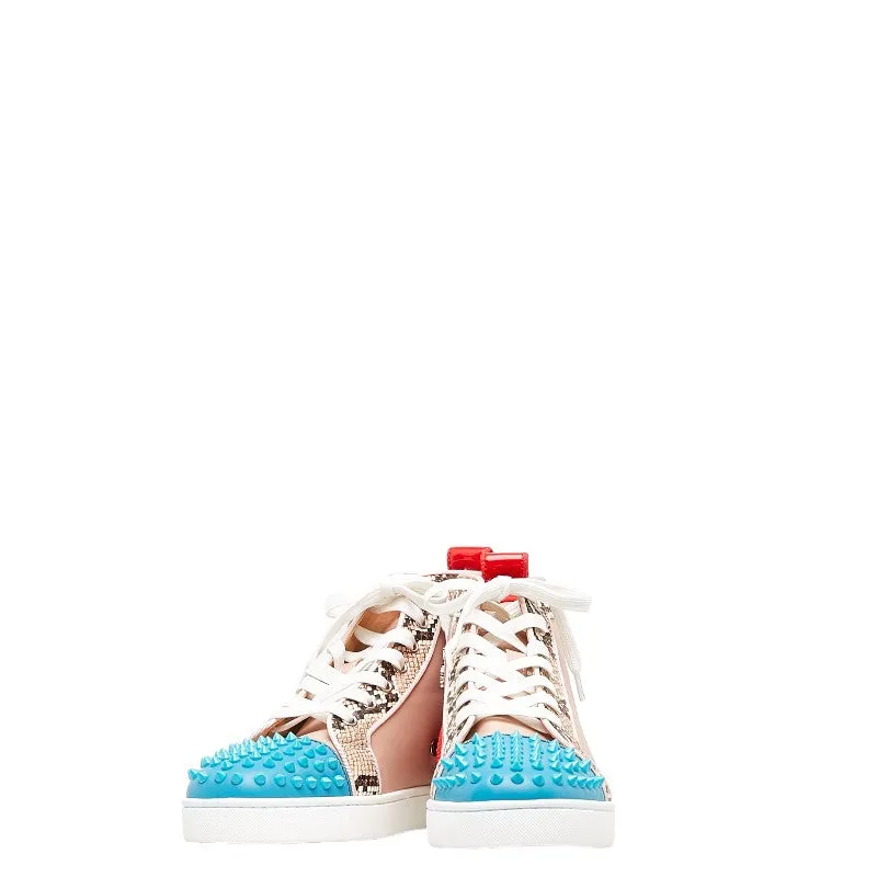Christian Louboutin Spikes Leather Trainers