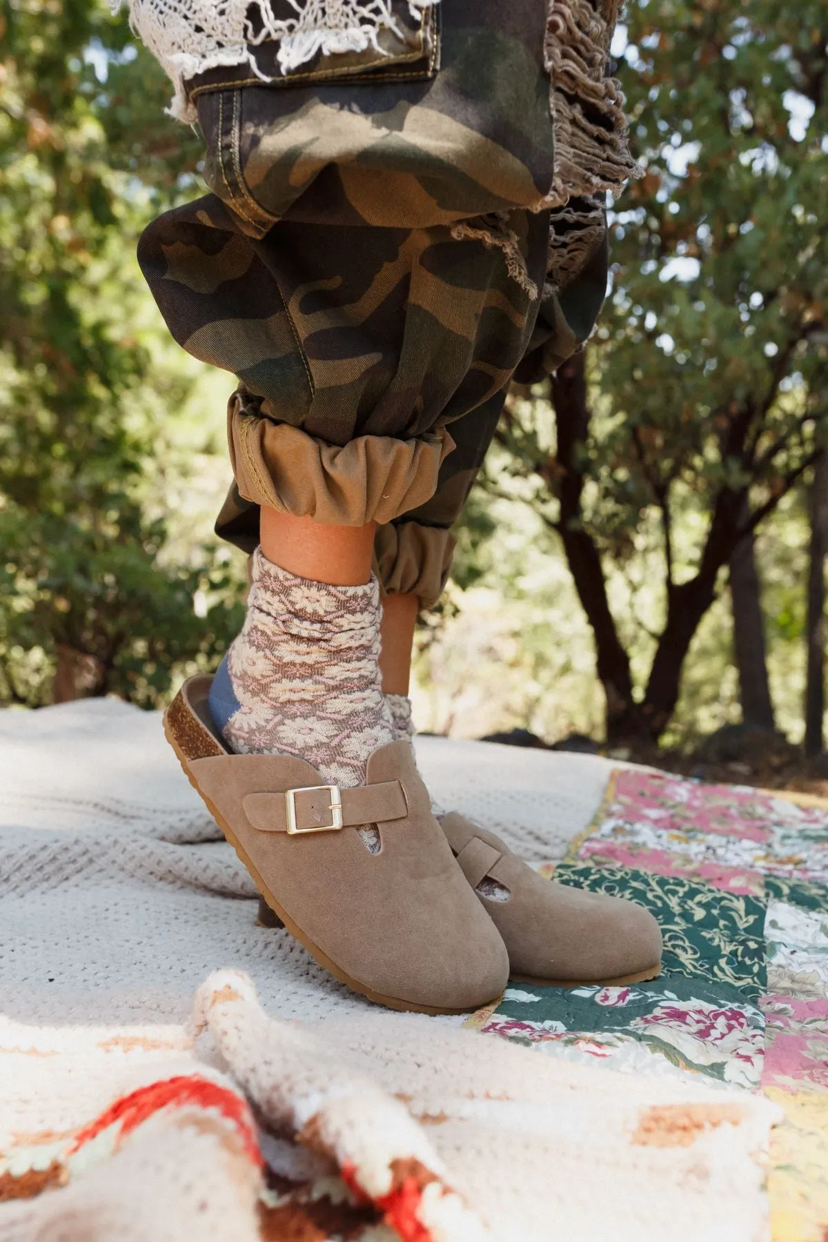 City Step Boston Mule - Taupe