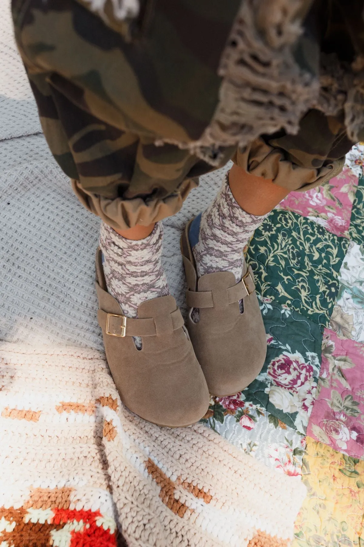 City Step Boston Mule - Taupe
