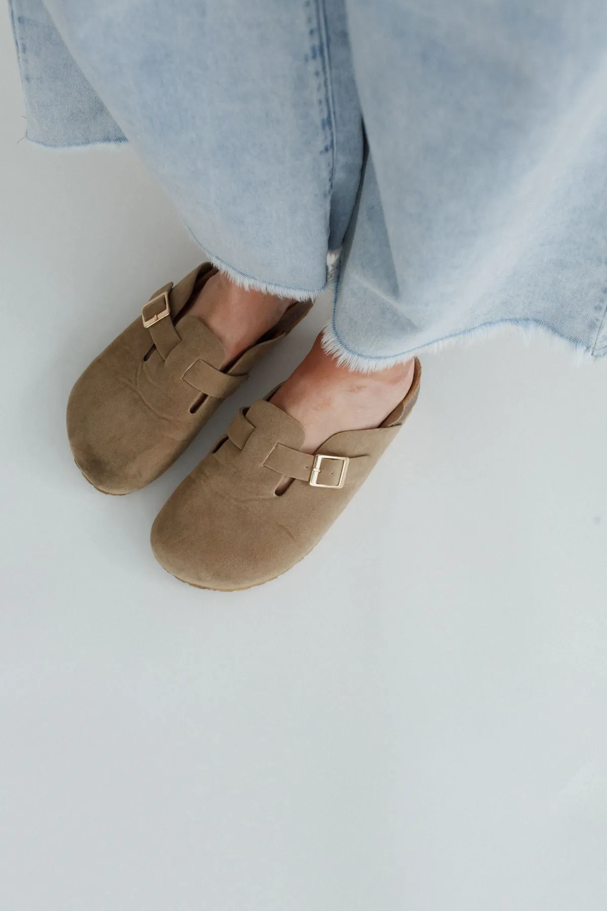 City Step Boston Mule - Taupe