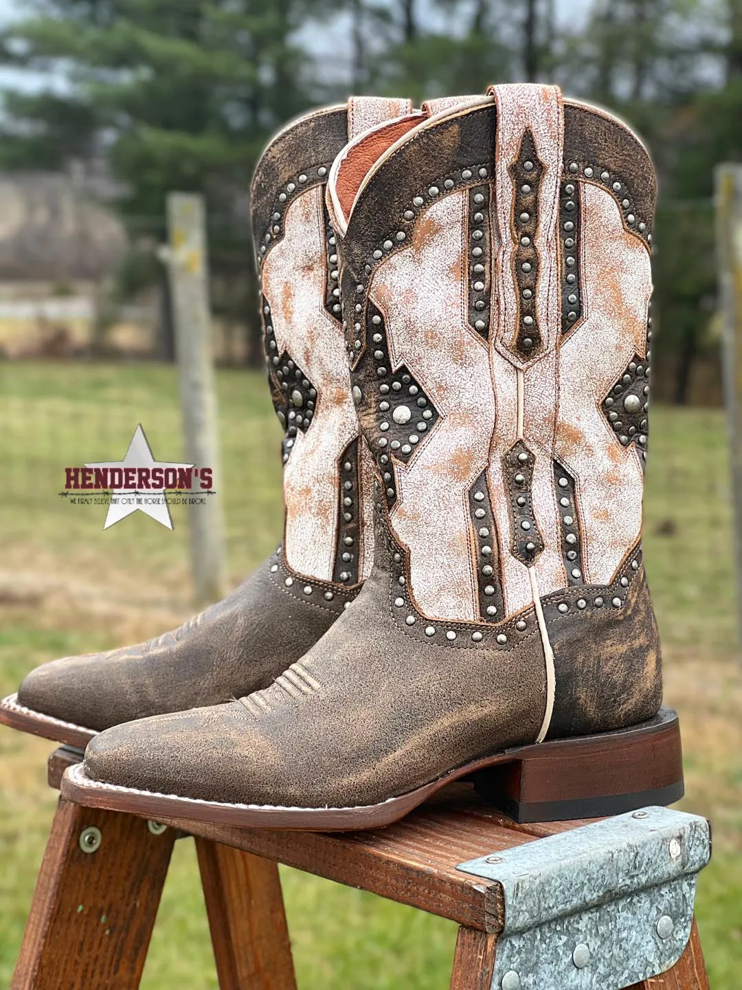 Dan Post Darby Boots ~ White