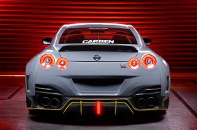 DarwinPRO 2008-2022 Nissan GTR R35 CBA & DBA & EBA BKSSII Style Rear Bumper with Diffuser Undertray & LED Light
