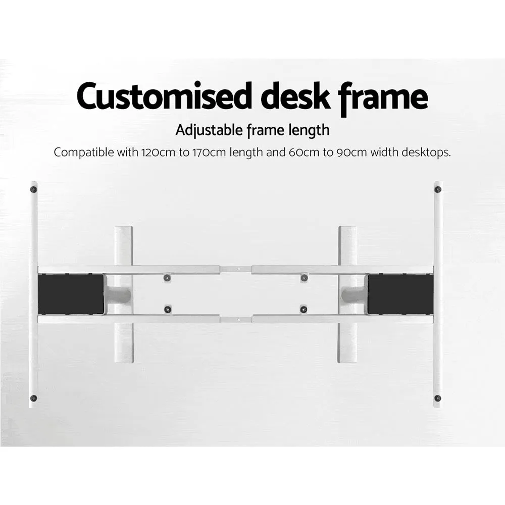Dual Motor Electric Standing Desk, Motorised Height Adjustable - Artiss