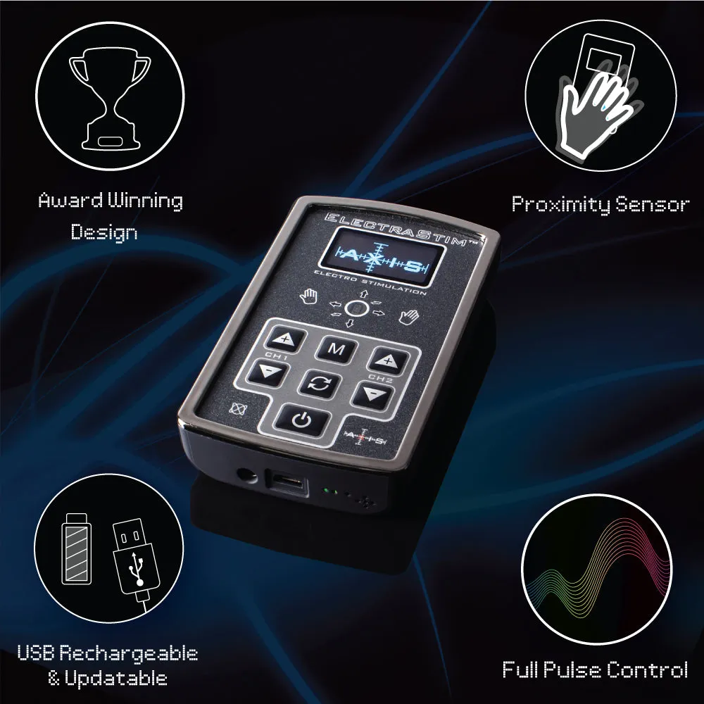 ElectraStim AXIS Premium Electric Stimulation Device for Ultimate Pleasure
