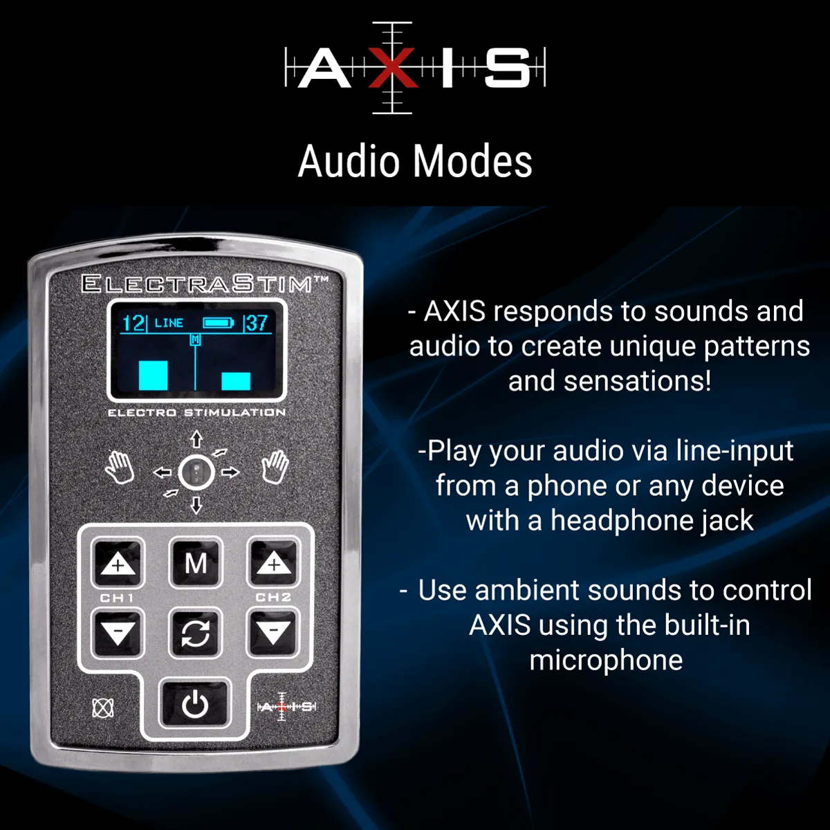 ElectraStim AXIS Premium Electric Stimulation Device for Ultimate Pleasure