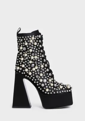 Exclusive Yankee Platform Boots