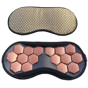 Eye Care Massage Tourmaline Magnetic Therapy Anti-Fatigue Eye Massager Sleep/Travel Eyepatch Mask Eyeshade Mask Blindfold