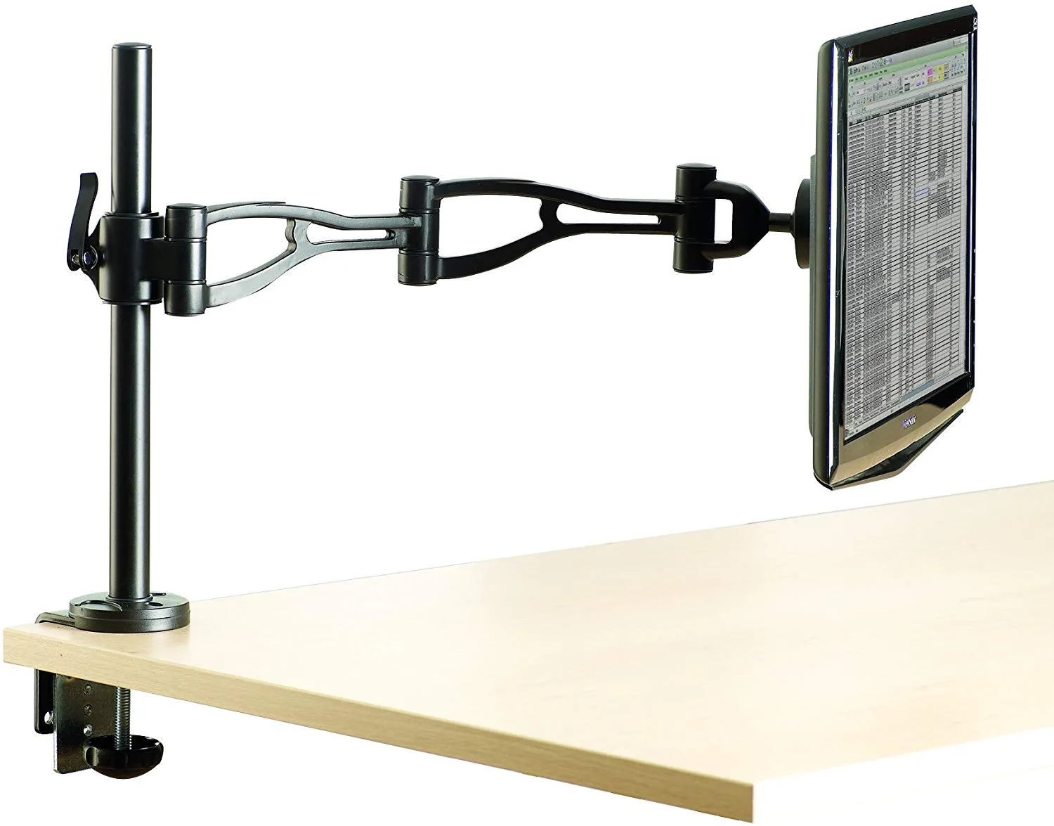 Fellowes Professional Series Freestanding Single Monitor Arm
