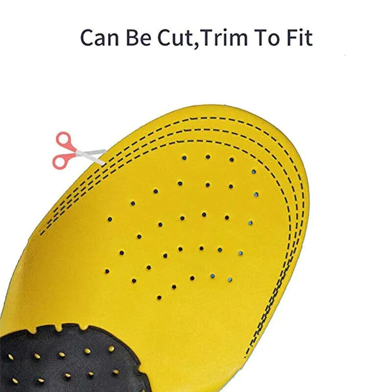 FlexVybe™ Orthotic Shoe Inserts: Arch Support Insole, Plantar Fasciitis/Flat Feet