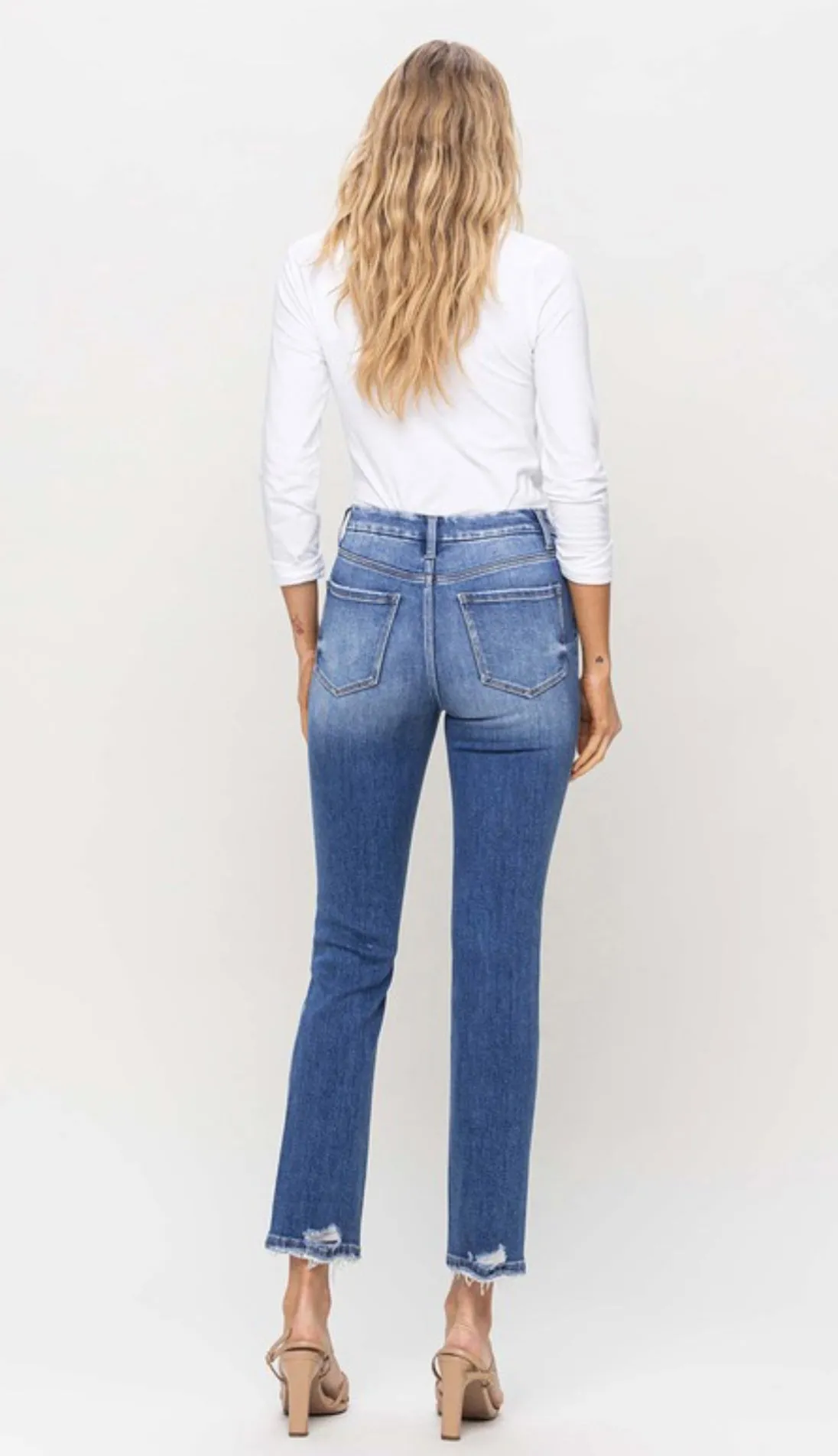 Flying Monkey Poised High Rise Slim Straight Jean