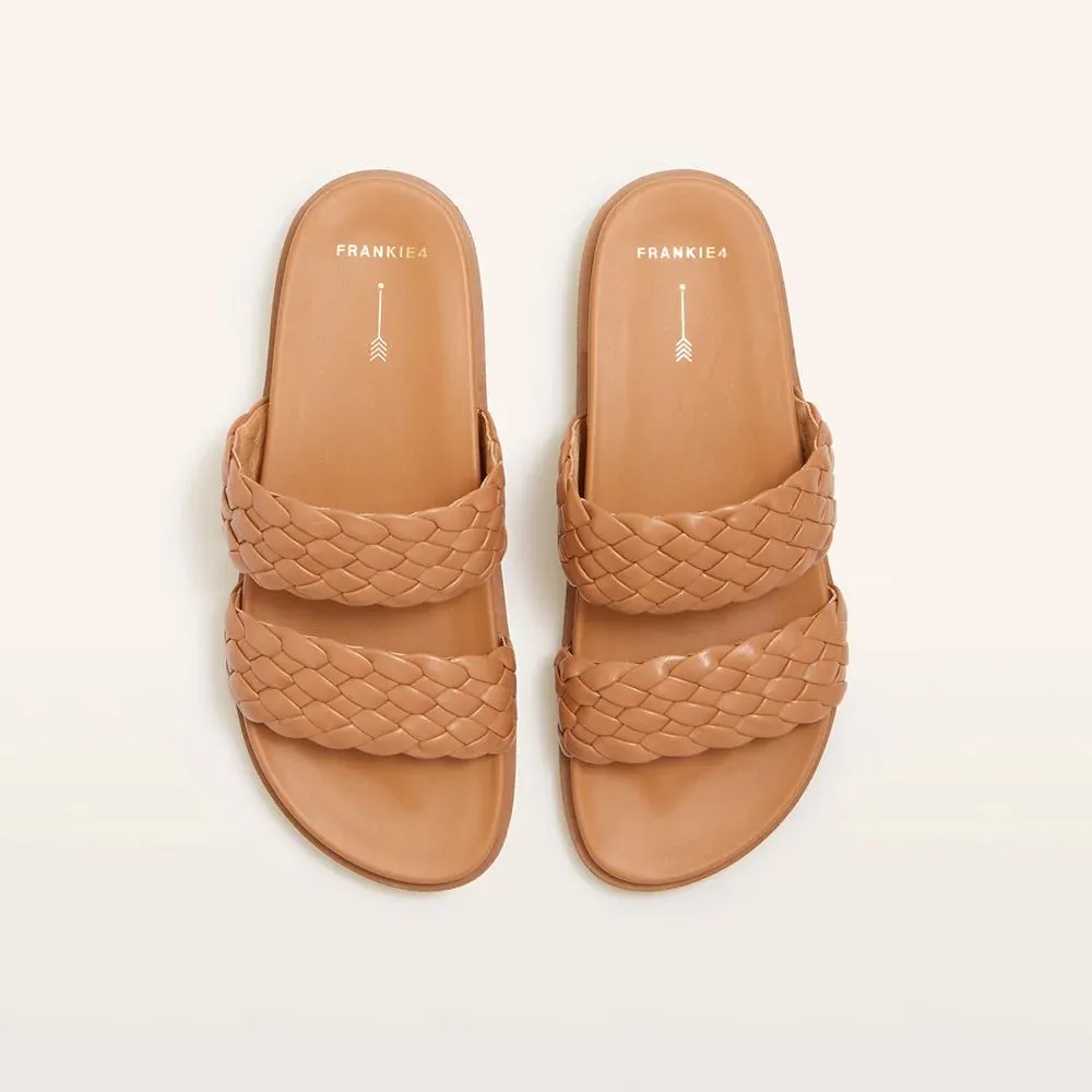 Frankie4 Malone Slide - Tan Weave