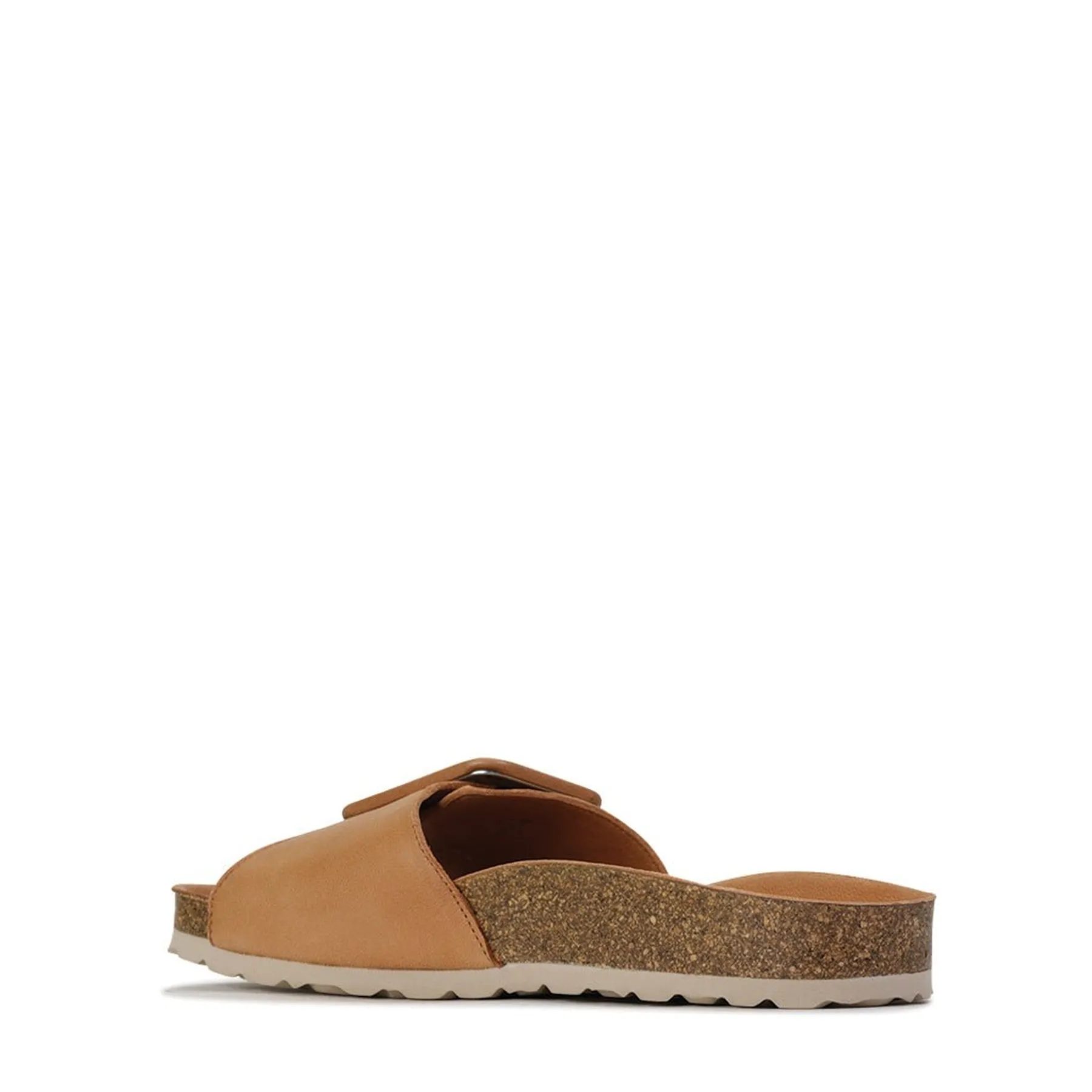 GINIS LEATHER BUCKLE SANDALS