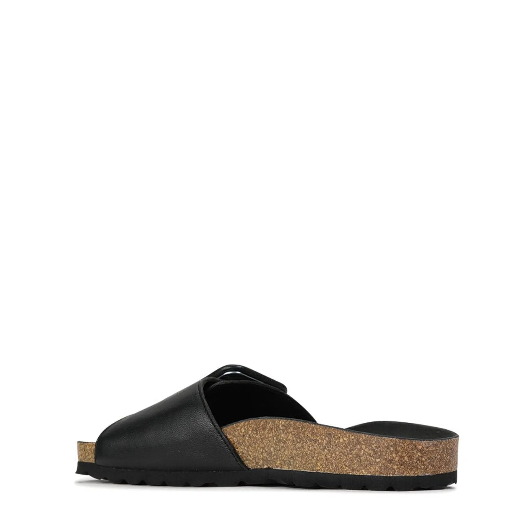 GINIS LEATHER BUCKLE SANDALS