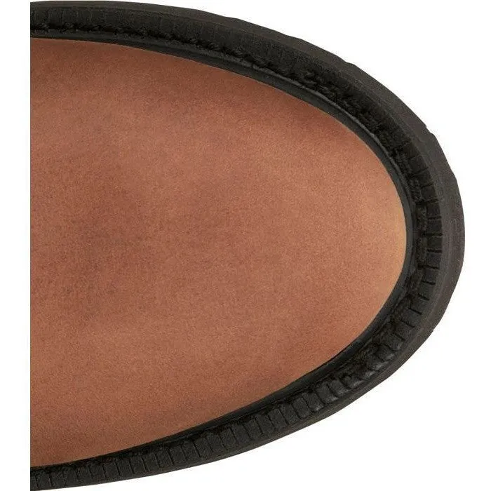 Justin Men's Round Up 10" Round Toe Western Work Boot -Brown- OW4760