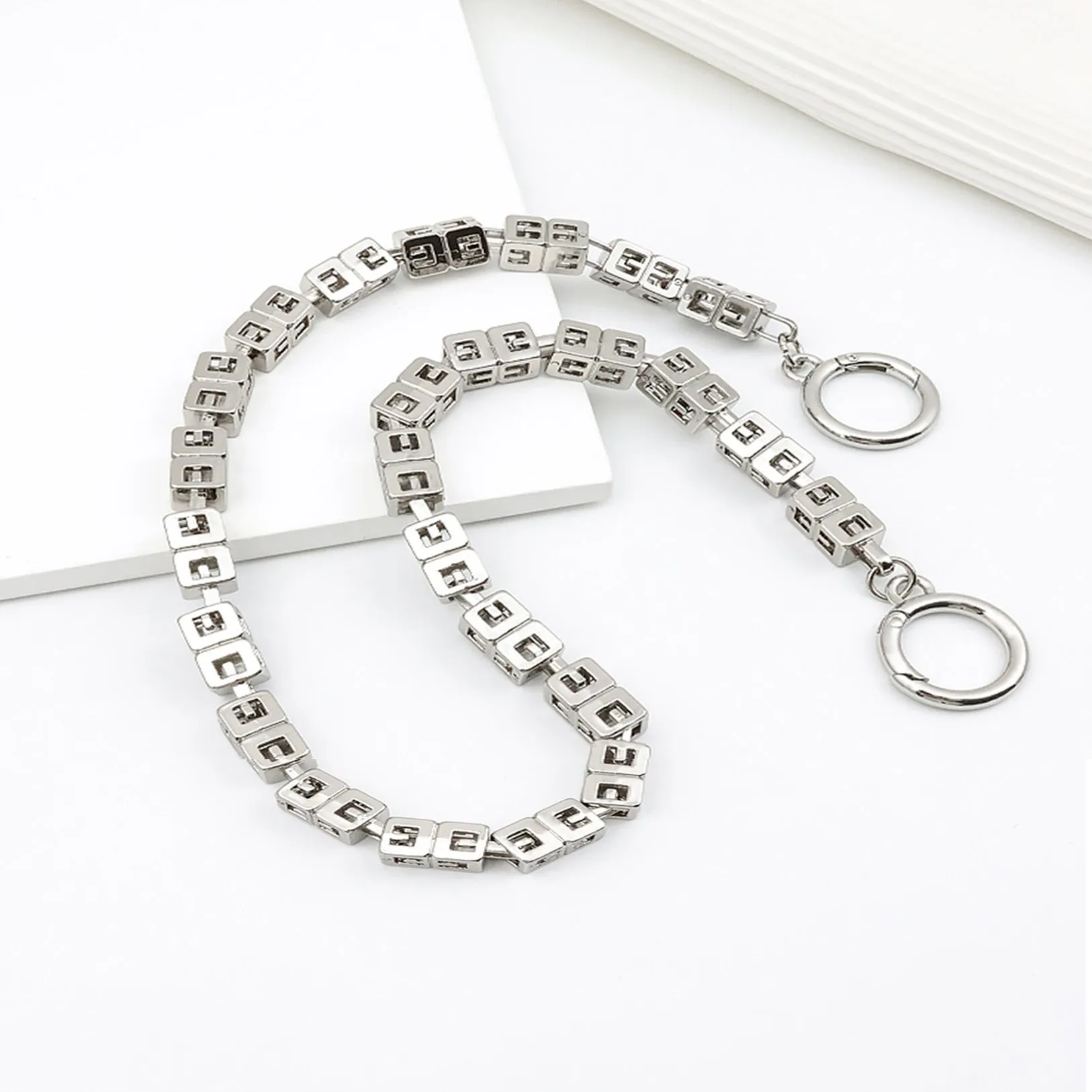Luxury Chain Shoulder Strap for Handbags – Adjustable Replacement Strap for Crossbody & Shoulder Bags