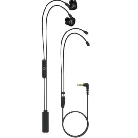 Mackie Dual Dynamic Driver Professional In-Ear Monitors with Bluetooth® Adapter