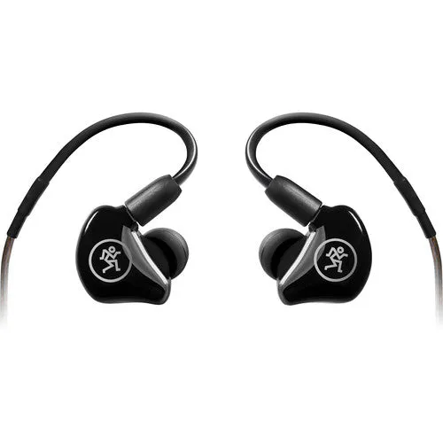 Mackie Dual Dynamic Driver Professional In-Ear Monitors with Bluetooth® Adapter