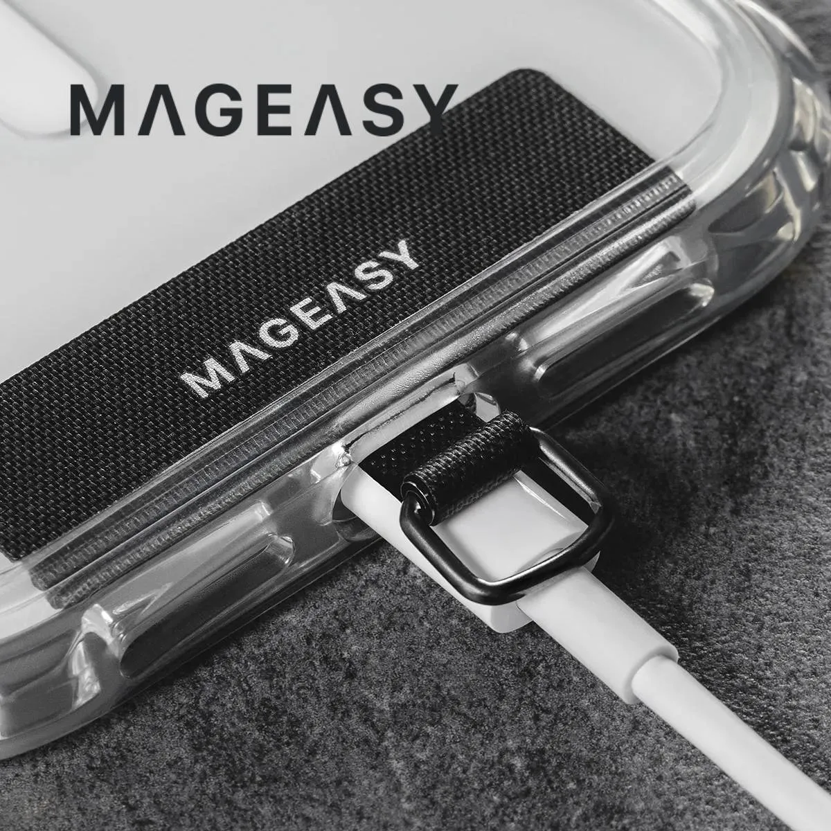 MagEasy Leather Chain Strap - Classic   Strap Card