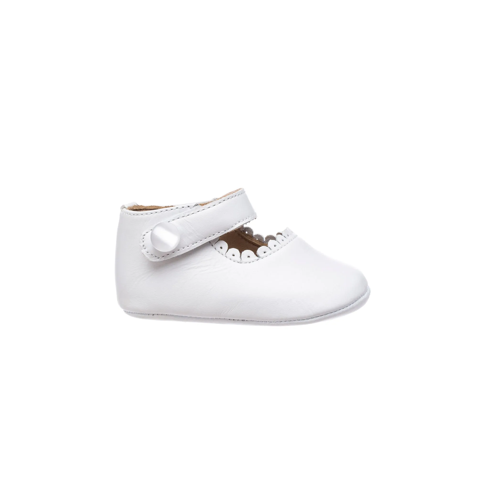 Mary Jane For Baby White