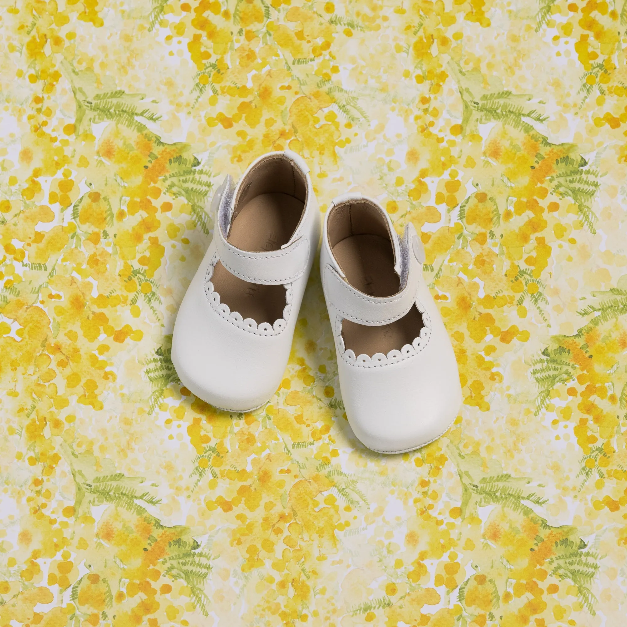 Mary Jane For Baby White