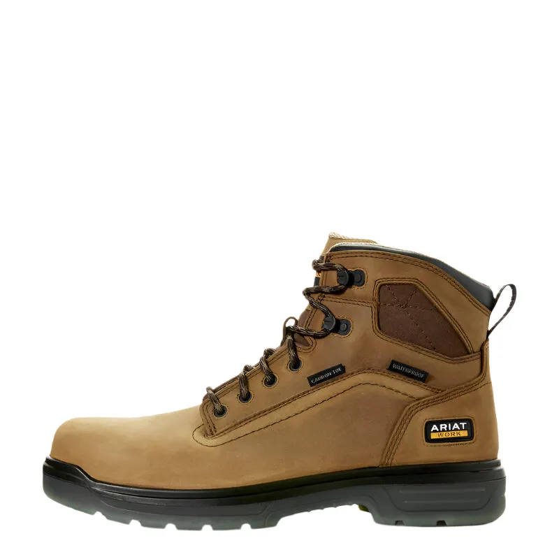 Men's Ariat Turbo 6" Waterproof Carbon Toe Work Boot 10027335