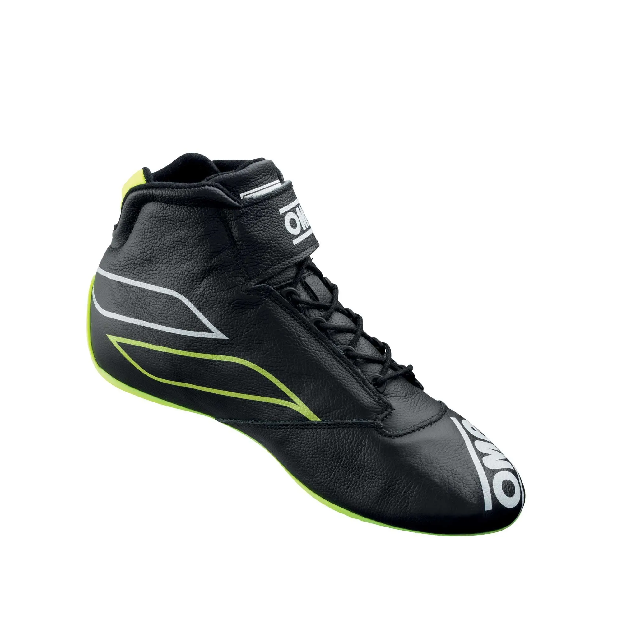 OMP One-S Fireproof Boots [Top Level Leather - FIA 8856-2018] Multiple Size & Color Options
