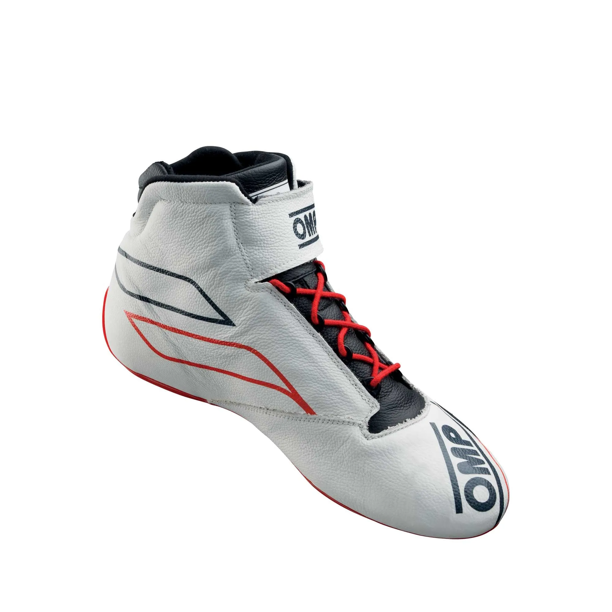 OMP One-S Fireproof Boots [Top Level Leather - FIA 8856-2018] Multiple Size & Color Options