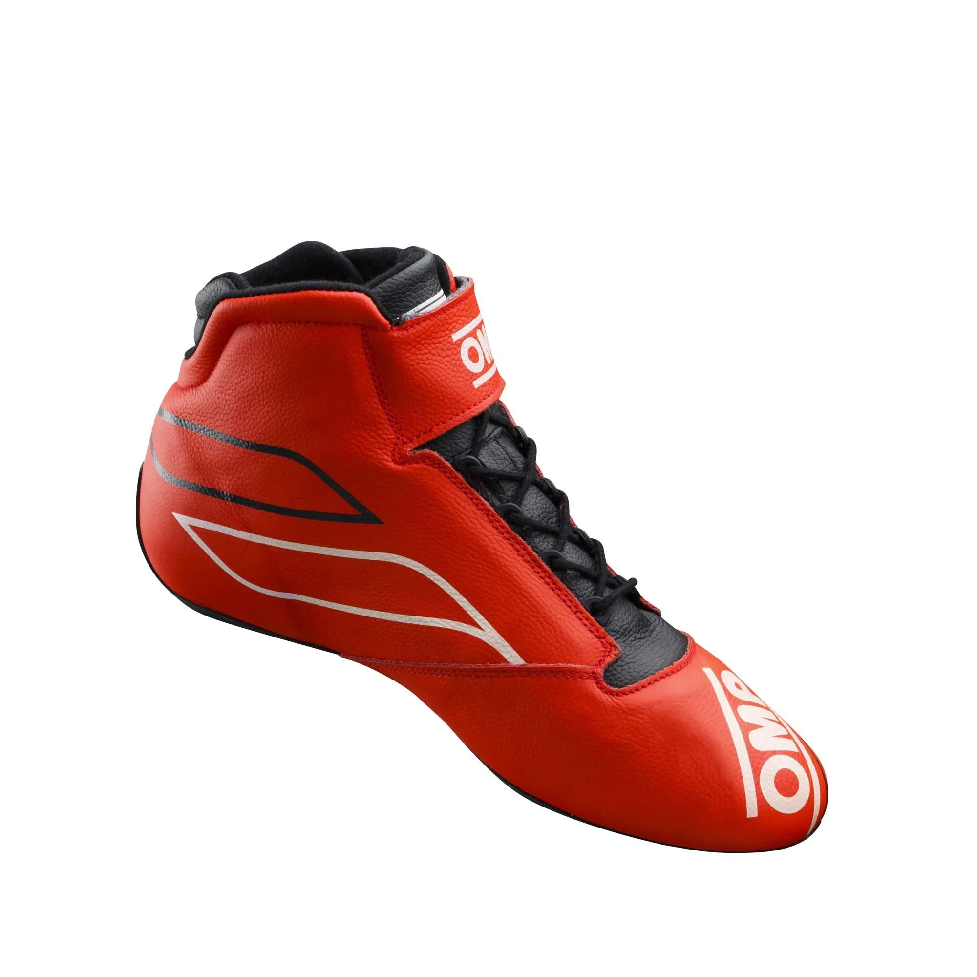 OMP One-S Fireproof Boots [Top Level Leather - FIA 8856-2018] Multiple Size & Color Options