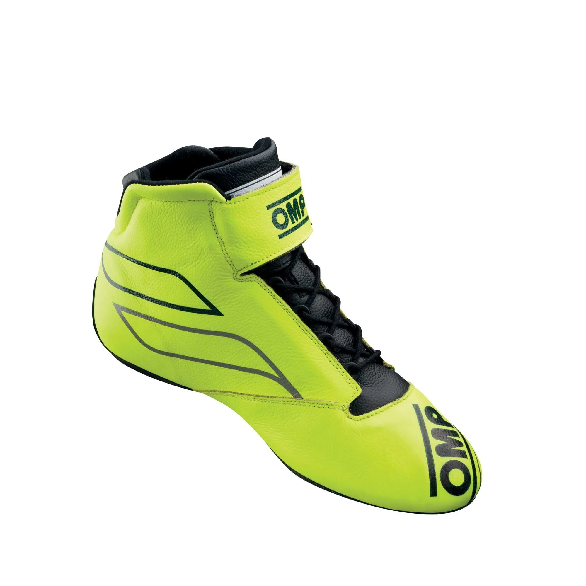 OMP One-S Fireproof Boots [Top Level Leather - FIA 8856-2018] Multiple Size & Color Options