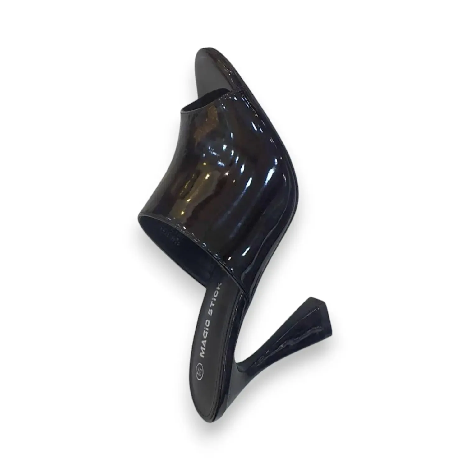 Patent Leather Mules