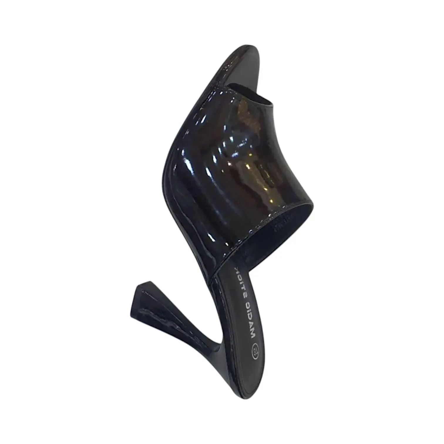 Patent Leather Mules